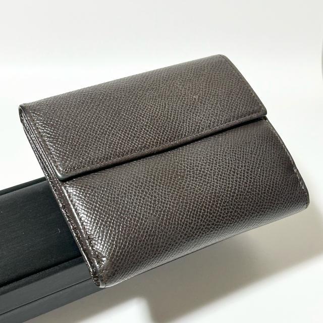 BVLGARI ブルガリ レザー 二つ折り 財布 レディース メンズ ブラウン < ブランド  BVLGARI ブルガリ レザー 二つ折り 財布 レディース メンズ ブラウン < ブランドの