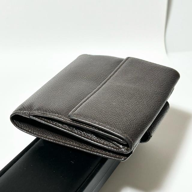 BVLGARI ブルガリ レザー 二つ折り 財布 レディース メンズ ブラウン < ブランド  BVLGARI ブルガリ レザー 二つ折り 財布 レディース メンズ ブラウン < ブランドの