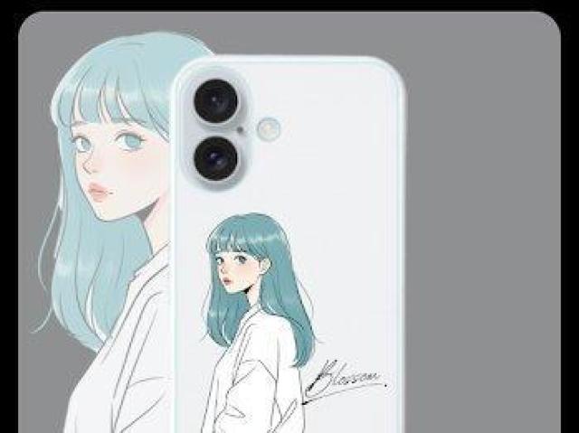 iPhone16 プラスチック ハードケース 女の子 ブルーヘア シンプルケース < 家電/AV iPhone16 プラスチック ハードケース 女の子 ブルーヘア シンプルケース < 家電/AVの