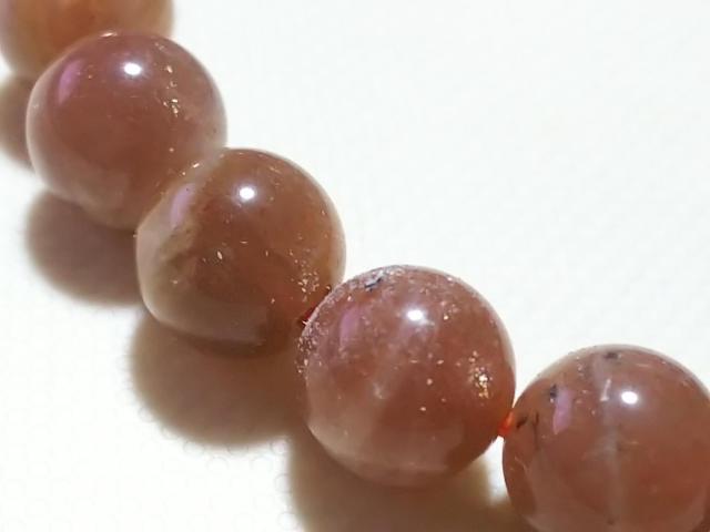 天然石★オレンジムーンストーン 9mm ブレス < 女性アクセサリー/時計 天然石★オレンジムーンストーン 9mm ブレス < 女性アクセサリー/時計の