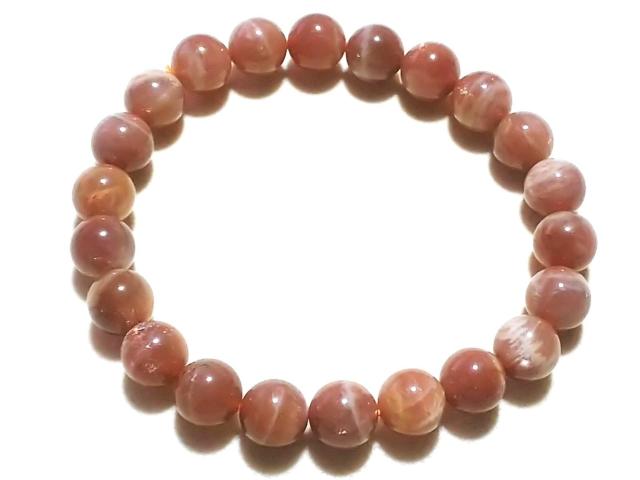 天然石★オレンジムーンストーン 9mm ブレス < 女性アクセサリー/時計 天然石★オレンジムーンストーン 9mm ブレス < 女性アクセサリー/時計の