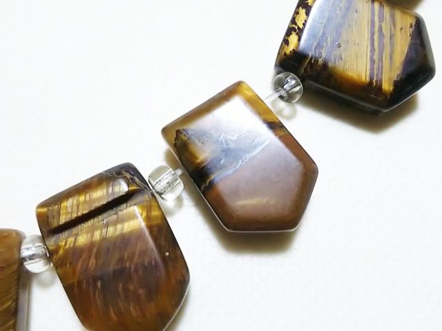 天然石★タイガーアイ 変形 半連 < 女性アクセサリー/時計 天然石★タイガーアイ 変形 半連 < 女性アクセサリー/時計の