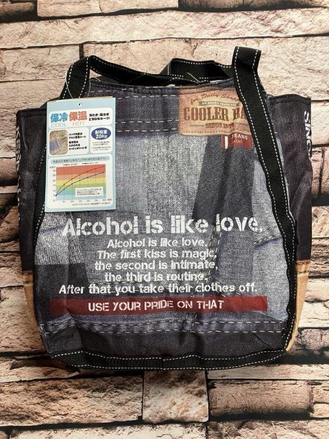 お買い物やレジャー、色んなシーンで大活躍!今季新柄 人気のデニム転写柄 保冷&保温 バルーントートバッグ(画像から)1個 < インテリア/ライフ お買い物やレジャー、色んなシーンで大活躍!今季新柄 人気のデニム転写柄 保冷&保温 バルーントートバッグ(画像から)1個 < インテリア/ライフの