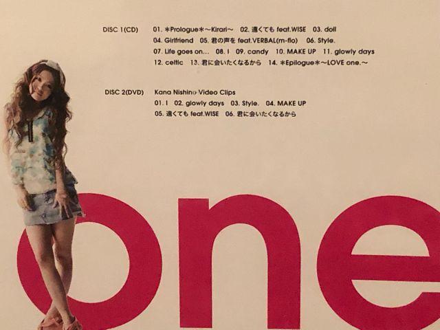 激安!激レア☆西野カナ/LOVE one.☆初回盤/CD+DVD☆帯付!超美品 < タレントグッズ  激安!激レア☆西野カナ/LOVE one.☆初回盤/CD+DVD☆帯付!超美品 < タレントグッズの