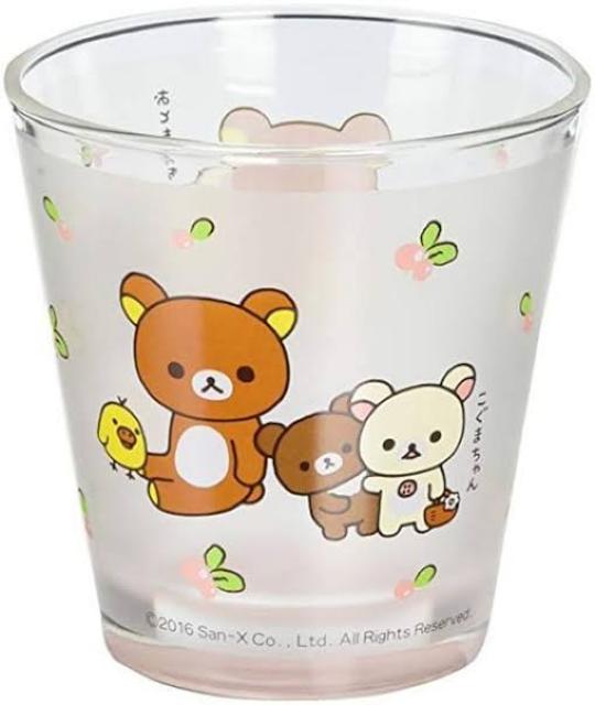 《New》リラックマ★かわいくてオシャレ・ガラスコップ/フロストグラス<箱付> < アニメ/コミック/キャラクター 《New》リラックマ★かわいくてオシャレ・ガラスコップ/フロストグラス<箱付> < アニメ/コミック/キャラクターの