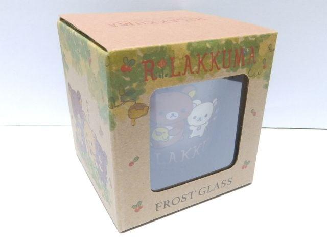 《New》リラックマ★かわいくてオシャレ・ガラスコップ/フロストグラス<箱付> < アニメ/コミック/キャラクター 《New》リラックマ★かわいくてオシャレ・ガラスコップ/フロストグラス<箱付> < アニメ/コミック/キャラクターの