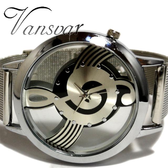 新品・未使用★Vansvar 美しい音符【スケルトン】腕時計★SS < 男性アクセサリー/時計  新品・未使用★Vansvar 美しい音符【スケルトン】腕時計★SS < 男性アクセサリー/時計の