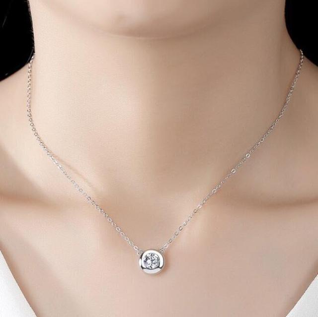 送料無料※高級感 ジルコニア 可愛い ネックレス 贈り物 レディース ホワイトゴールド プレゼント 新品 < 女性アクセサリー/時計 送料無料※高級感 ジルコニア 可愛い ネックレス 贈り物 レディース ホワイトゴールド プレゼント 新品 < 女性アクセサリー/時計の