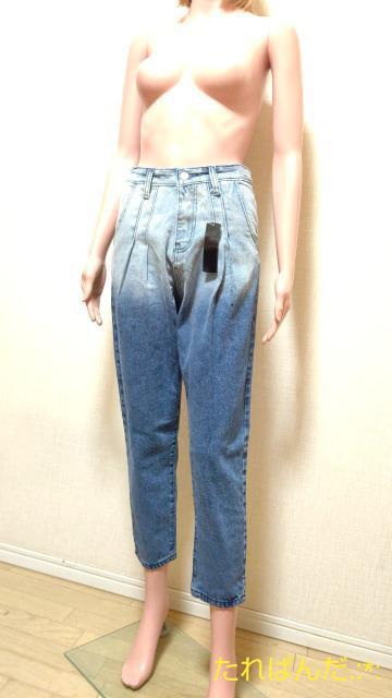 新品タグ付☆大きいL☆色落ち綺麗なゆる可愛デニムB416☆3点で即落 < 女性ファッション  新品タグ付☆大きいL☆色落ち綺麗なゆる可愛デニムB416☆3点で即落 < 女性ファッションの