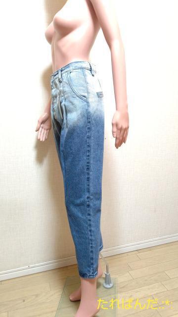 新品タグ付☆大きいL☆色落ち綺麗なゆる可愛デニムB416☆3点で即落 < 女性ファッション  新品タグ付☆大きいL☆色落ち綺麗なゆる可愛デニムB416☆3点で即落 < 女性ファッションの