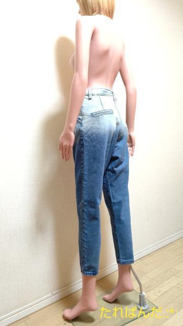 新品タグ付☆大きいL☆色落ち綺麗なゆる可愛デニムB416☆3点で即落 < 女性ファッション  新品タグ付☆大きいL☆色落ち綺麗なゆる可愛デニムB416☆3点で即落 < 女性ファッションの