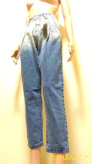 新品タグ付☆大きいL☆色落ち綺麗なゆる可愛デニムB416☆3点で即落 < 女性ファッション  新品タグ付☆大きいL☆色落ち綺麗なゆる可愛デニムB416☆3点で即落 < 女性ファッションの
