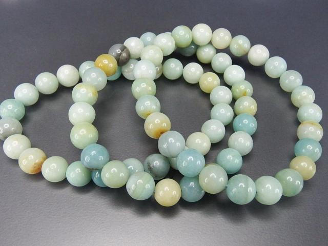 AAアマゾナイト約8mmブレスレット天然石希望の石 < 女性アクセサリー/時計  AAアマゾナイト約8mmブレスレット天然石希望の石 < 女性アクセサリー/時計の