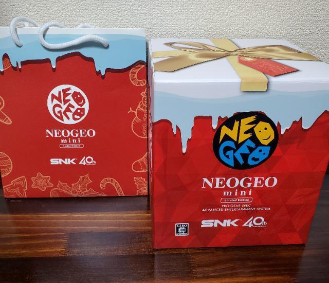 新品未開封 ネオジオミニ クリスマス NEOGEO mini リミテッド エディション < ゲーム本体/ソフト  新品未開封 ネオジオミニ クリスマス NEOGEO mini リミテッド エディション  < ゲーム本体/ソフトの