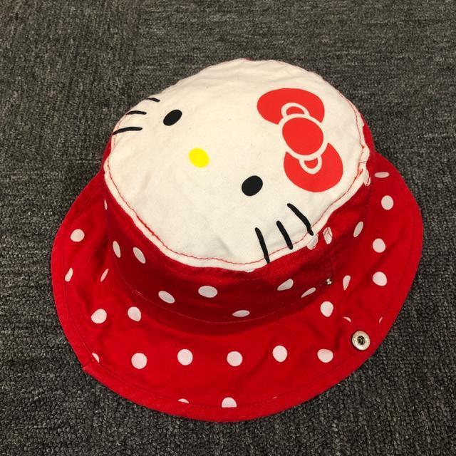即決 ハローキティ キティ ハット 帽子 < キッズ/ベビー  即決 ハローキティ キティ ハット 帽子  < キッズ/ベビーの