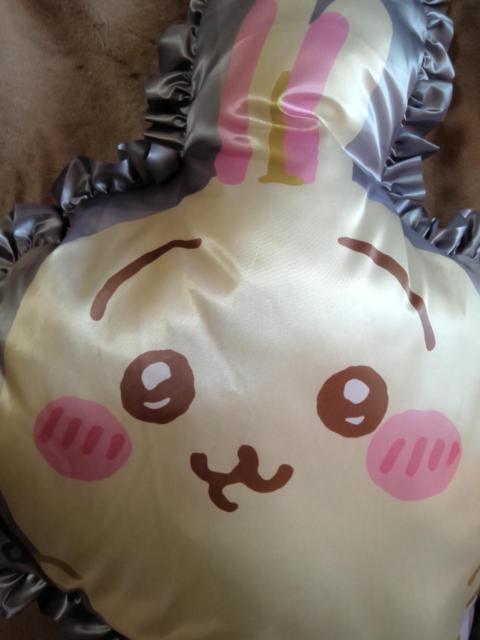 ■ちいかわ■ギンガムフリルクッション★うさぎ■ < アニメ/コミック/キャラクター  ■ちいかわ■ギンガムフリルクッション★うさぎ■ < アニメ/コミック/キャラクターの