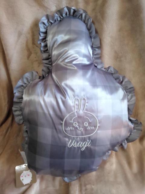 ■ちいかわ■ギンガムフリルクッション★うさぎ■ < アニメ/コミック/キャラクター  ■ちいかわ■ギンガムフリルクッション★うさぎ■ < アニメ/コミック/キャラクターの