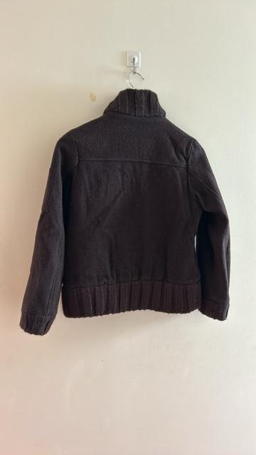 アースミュージックアンドエコロジー フロントジップ ブルゾン 黒 ブラック サイズ0 < ブランド  アースミュージックアンドエコロジー フロントジップ ブルゾン 黒 ブラック サイズ0 < ブランドの