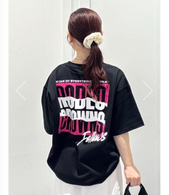 ロデオクラウンズ★ MASTER PROTECT RIP UPロゴTシャツ(黒) < ブランド ロデオクラウンズ★ MASTER PROTECT RIP UPロゴTシャツ(黒) < ブランドの