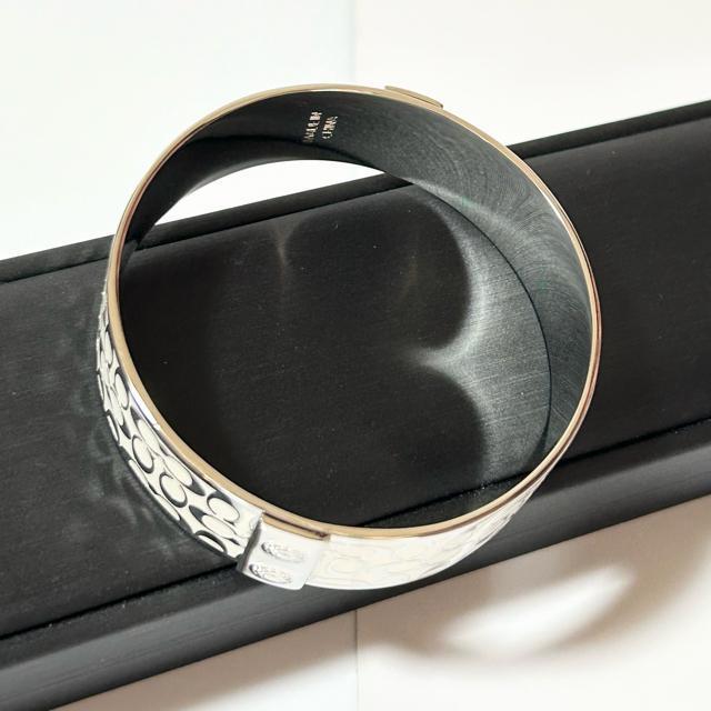 極美品 COACH コーチ ミニシグネチャー バングル ブレスレット < ブランド 極美品 COACH コーチ ミニシグネチャー バングル ブレスレット < ブランドの