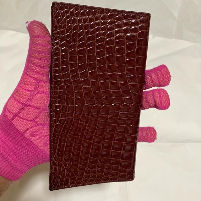 【アンティーク】【ROZETY】 エナメル クロコ / レザー 長財布 札入れ < 男性ファッション 【アンティーク】【ROZETY】 エナメル クロコ / レザー 長財布 札入れ < 男性ファッションの