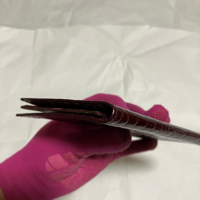 【アンティーク】【ROZETY】 エナメル クロコ / レザー 長財布 札入れ < 男性ファッション 【アンティーク】【ROZETY】 エナメル クロコ / レザー 長財布 札入れ < 男性ファッションの