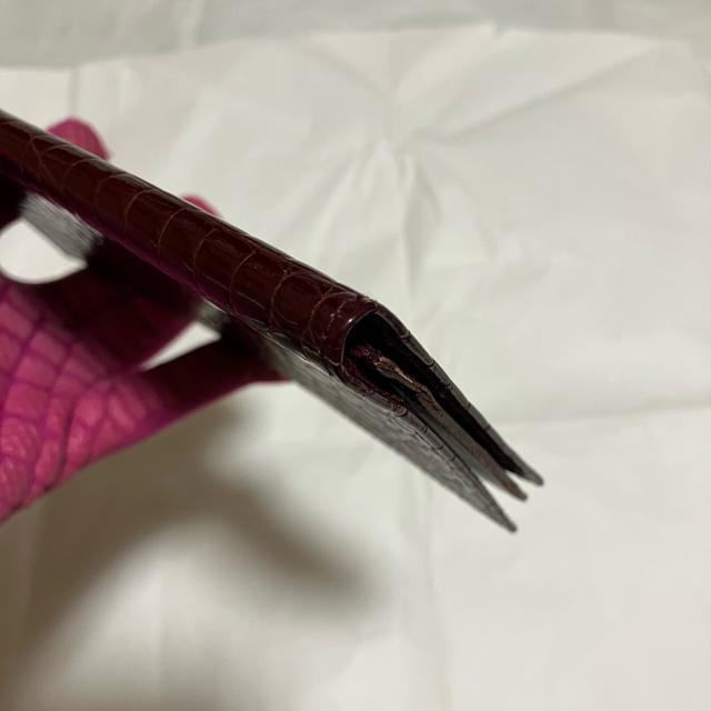 【アンティーク】【ROZETY】 エナメル クロコ / レザー 長財布 札入れ < 男性ファッション 【アンティーク】【ROZETY】 エナメル クロコ / レザー 長財布 札入れ < 男性ファッションの