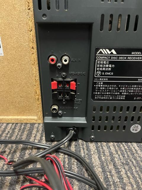AIWA CX-LMJ10  コンポ アイワ CD ラジオ < 家電/AV  AIWA CX-LMJ10  コンポ アイワ CD ラジオ < 家電/AVの