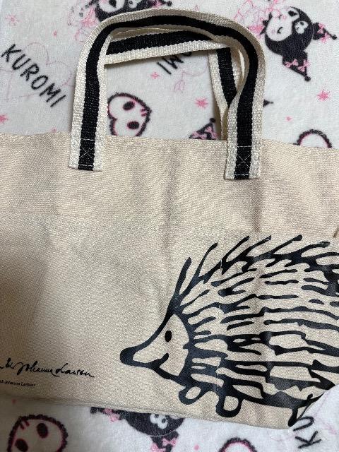 リンネル 【付録】リサラーソン ハリネズミ柄 キャンバス トート < 女性ファッション リンネル 【付録】リサラーソン ハリネズミ柄 キャンバス トート < 女性ファッションの