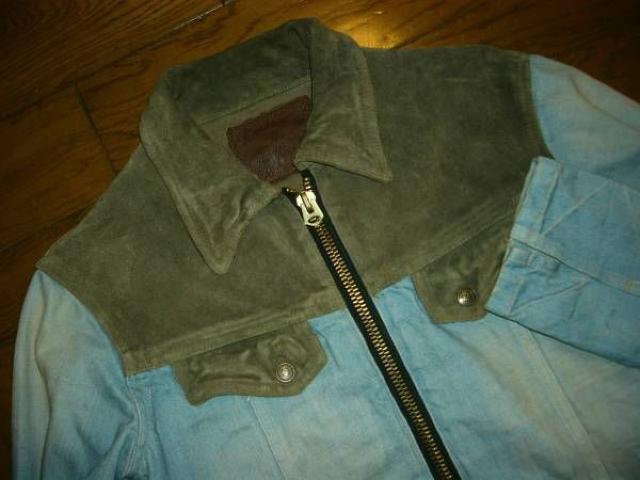 新品BACKBONEバックボーンレザー切替加工デニムジャケットLCOW < ブランド  新品BACKBONEバックボーンレザー切替加工デニムジャケットLCOW < ブランドの