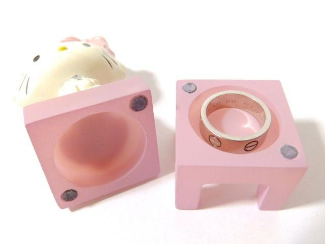 《New》チャーミーキティ★大切な指輪を保管*リングケース<箱付> < 女性アクセサリー/時計  《New》チャーミーキティ★大切な指輪を保管*リングケース<箱付> < 女性アクセサリー/時計の