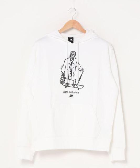 新品 New Balance ニューバランス スウェット パーカー S 白 スケボー プルオーバーフーディ ナイジェルグラフ < ブランド 新品 New Balance ニューバランス スウェット パーカー S 白 スケボー プルオーバーフーディ ナイジェルグラフ < ブランドの