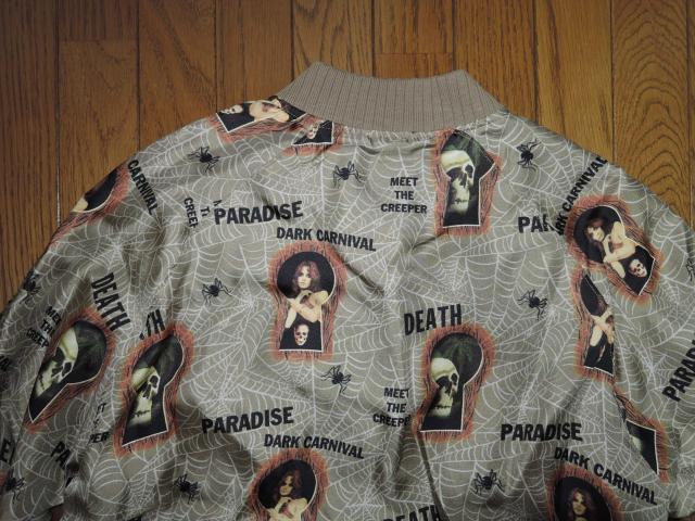 新品 HYSTERIC GLAMOUR ヒステリックグラマー スカジャン S ジャケット シルク スパイダー蜘蛛 スカル 薄手 < ブランド  新品 HYSTERIC GLAMOUR ヒステリックグラマー スカジャン S ジャケット シルク スパイダー蜘蛛 スカル 薄手 < ブランドの