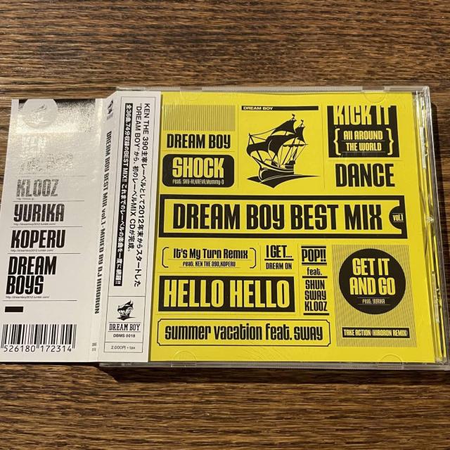 yDREAM BOY BEST MIX vol.1z   CD/DVD/rfI 