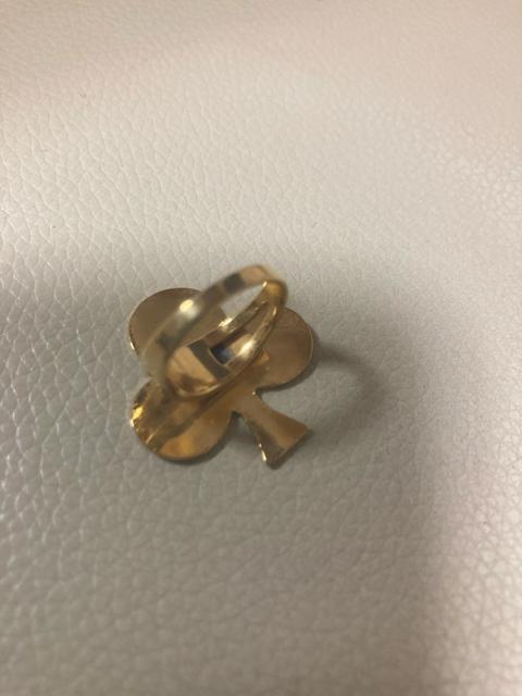 1645.クローバーの指輪☆金色 < 女性アクセサリー/時計  1645.クローバーの指輪☆金色 < 女性アクセサリー/時計の