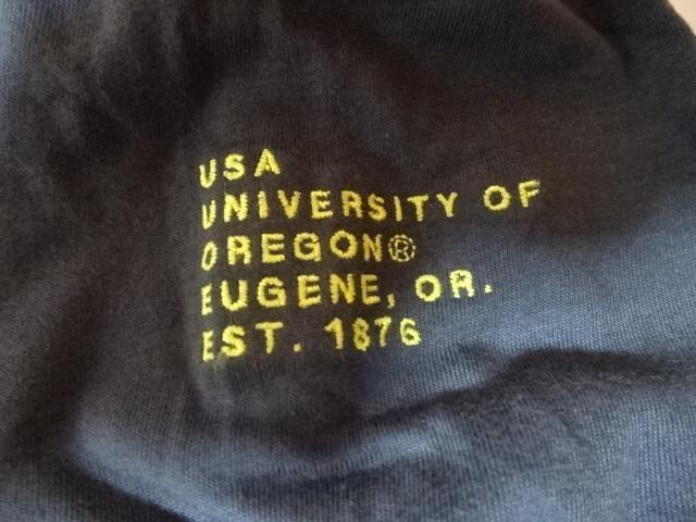 USカレッジ ナイキ オレゴン大学ダックス 国旗ワッペン フード付 ロンT US L < ブランド  USカレッジ ナイキ オレゴン大学ダックス 国旗ワッペン フード付 ロンT US L < ブランドの