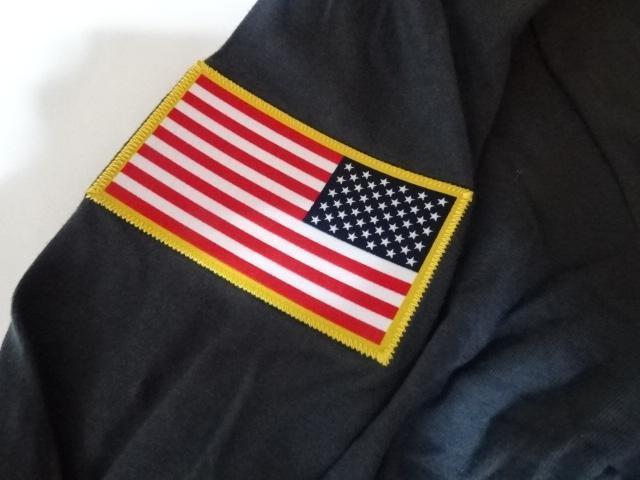 USカレッジ ナイキ オレゴン大学ダックス 国旗ワッペン フード付 ロンT US L < ブランド  USカレッジ ナイキ オレゴン大学ダックス 国旗ワッペン フード付 ロンT US L < ブランドの