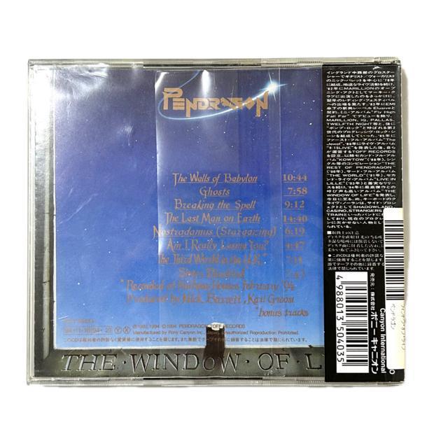 �E�B���h�E�E�I�u�E���C�t�@�y���h���S�� CD