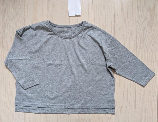110★ビックシルエット長袖Tシャツ★新品★送料無料 < キッズ/ベビー 110★ビックシルエット長袖Tシャツ★新品★送料無料 < キッズ/ベビーの