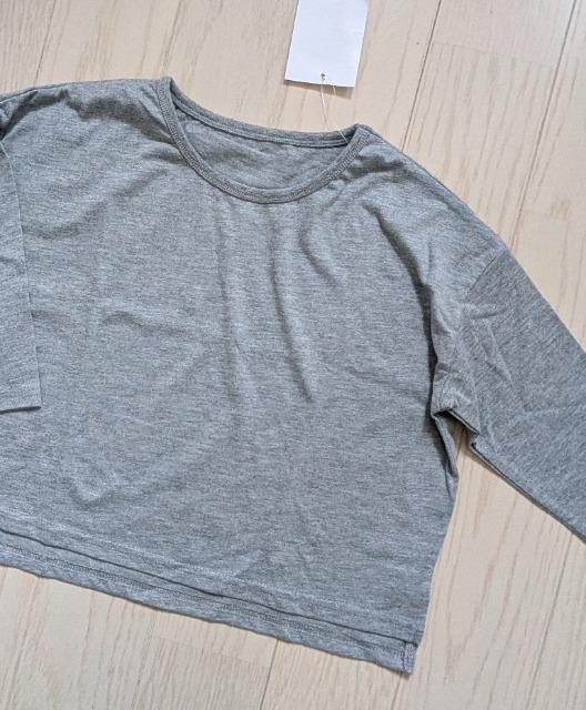 110★ビックシルエット長袖Tシャツ★新品★送料無料 < キッズ/ベビー 110★ビックシルエット長袖Tシャツ★新品★送料無料 < キッズ/ベビーの