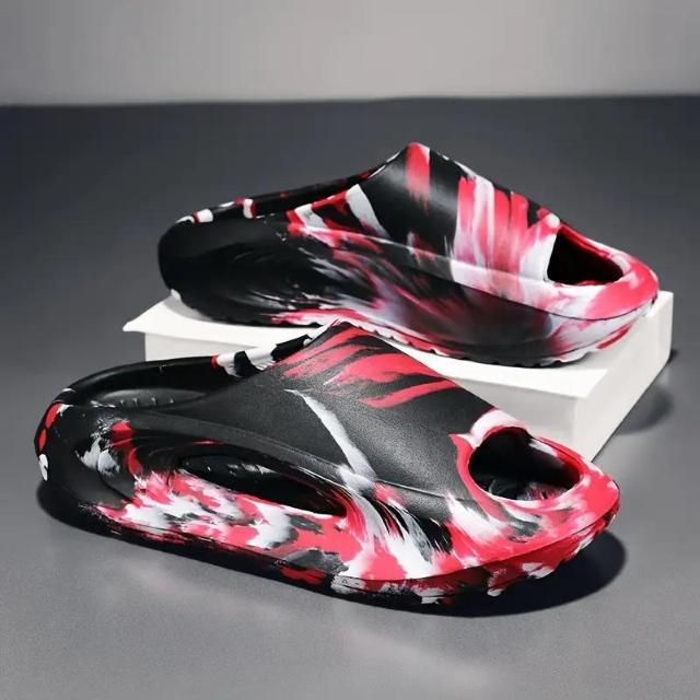 爆ヤス価格1290円★メンズ 滑り止め スリップオンサンダル 厚いクション プラットフォーム ビーチ 26.5cmベージュオレンジ < 男性ファッション  爆ヤス価格1290円★メンズ 滑り止め スリップオンサンダル 厚いクション プラットフォーム ビーチ 26.5cmベージュオレンジ < 男性ファッションの