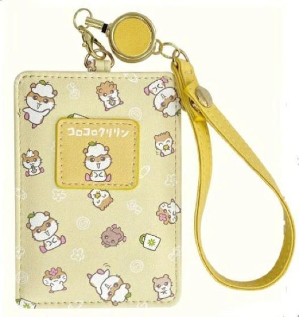 コロコロクリリン リール付き パスケース ICカード 定期入れ サンリオ 定期券 < 女性ファッション  コロコロクリリン リール付き パスケース ICカード 定期入れ サンリオ 定期券  < 女性ファッションの