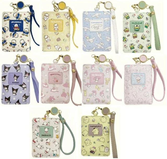 コロコロクリリン リール付き パスケース ICカード 定期入れ サンリオ 定期券 < 女性ファッション  コロコロクリリン リール付き パスケース ICカード 定期入れ サンリオ 定期券 < 女性ファッションの