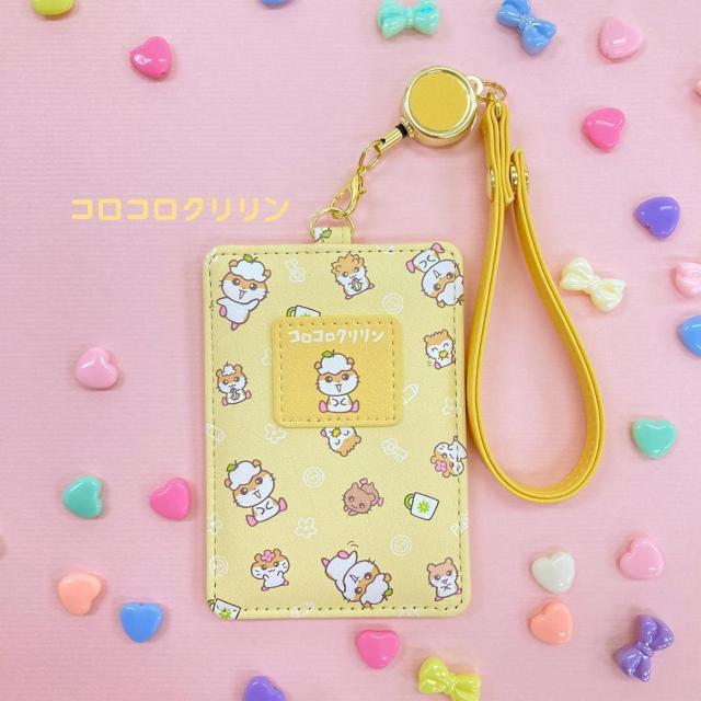 コロコロクリリン リール付き パスケース ICカード 定期入れ サンリオ 定期券 < 女性ファッション  コロコロクリリン リール付き パスケース ICカード 定期入れ サンリオ 定期券 < 女性ファッションの