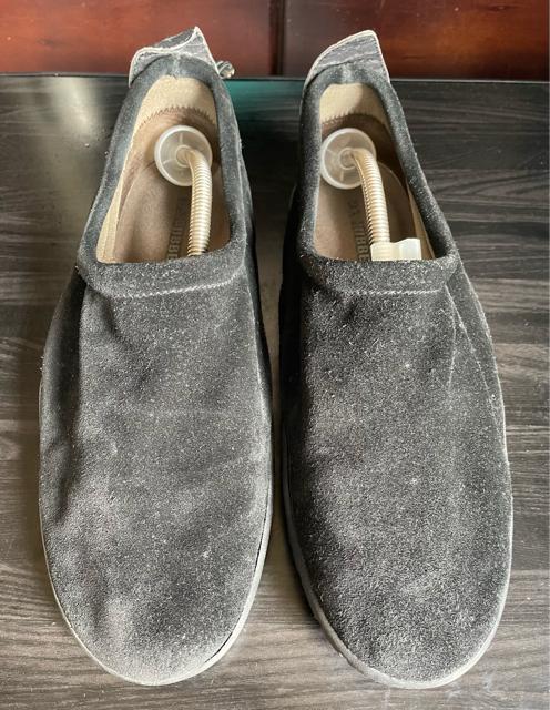 メンズ スニーカー モックシューズ ブラック/スエード サイズ27cm ドライビングシューズ 作業 雨の日 中古品 古着 キャンプ < 男性ファッション メンズ スニーカー モックシューズ ブラック/スエード サイズ27cm ドライビングシューズ 作業 雨の日 中古品 古着 キャンプ < 男性ファッションの