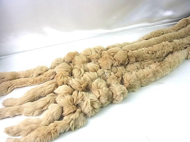 500円スタ【美品】ラビットファー ロングマフラー(3連構造) なめらかで暖かいセーターやコートのアクセントに最適(2) < 女性ファッション 500円スタ【美品】ラビットファー ロングマフラー(3連構造) なめらかで暖かいセーターやコートのアクセントに最適(2) < 女性ファッションの