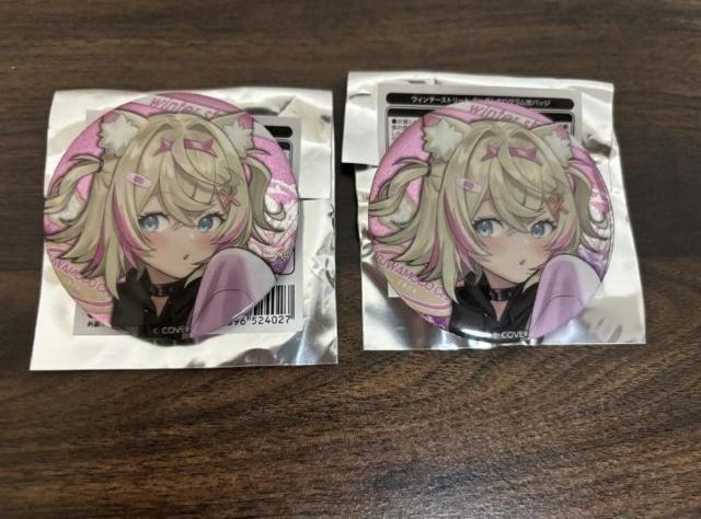 ホロライブ Fuwawa & Mococo Abyssgard WINTER STREET ホログラム缶バッジ 2個セット < アニメ/コミック/キャラクター ホロライブ Fuwawa & Mococo Abyssgard WINTER STREET ホログラム缶バッジ 2個セット < アニメ/コミック/キャラクターの