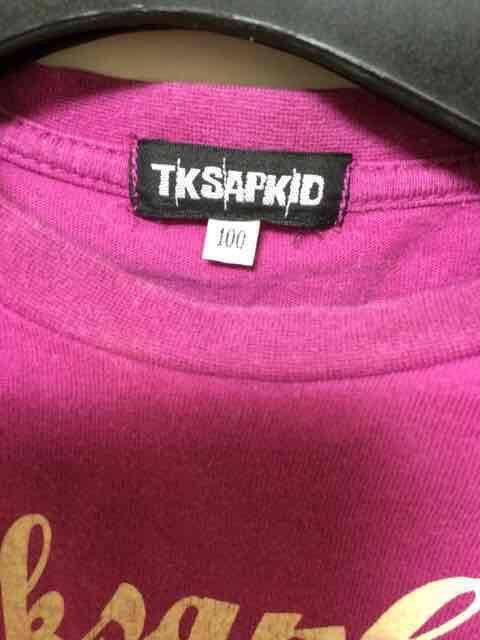 TK SAPKID/半袖Tシャツ/100cm/スカル < ブランド  TK SAPKID/半袖Tシャツ/100cm/スカル < ブランドの