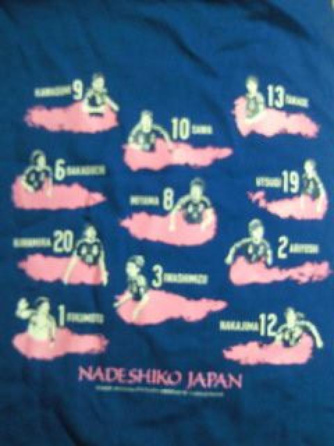 キリンビール サッカー 日本代表 なでしこ プリント Tシャツ ブルー フリーサイズ < 男性ファッション  キリンビール サッカー 日本代表 なでしこ プリント Tシャツ ブルー フリーサイズ < 男性ファッションの