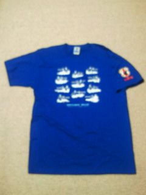 キリンビール サッカー 日本代表 なでしこ プリント Tシャツ ブルー フリーサイズ < 男性ファッション  キリンビール サッカー 日本代表 なでしこ プリント Tシャツ ブルー フリーサイズ < 男性ファッションの